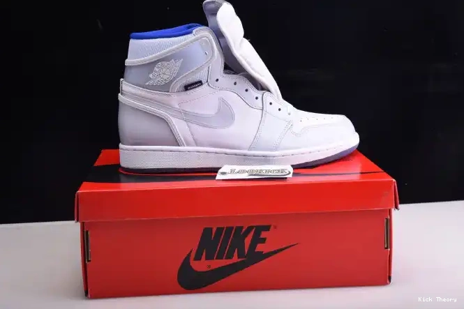 Kick Theory Air Racer 1 Blue White Jordan Zoom High CK6637-104 Retro 0604